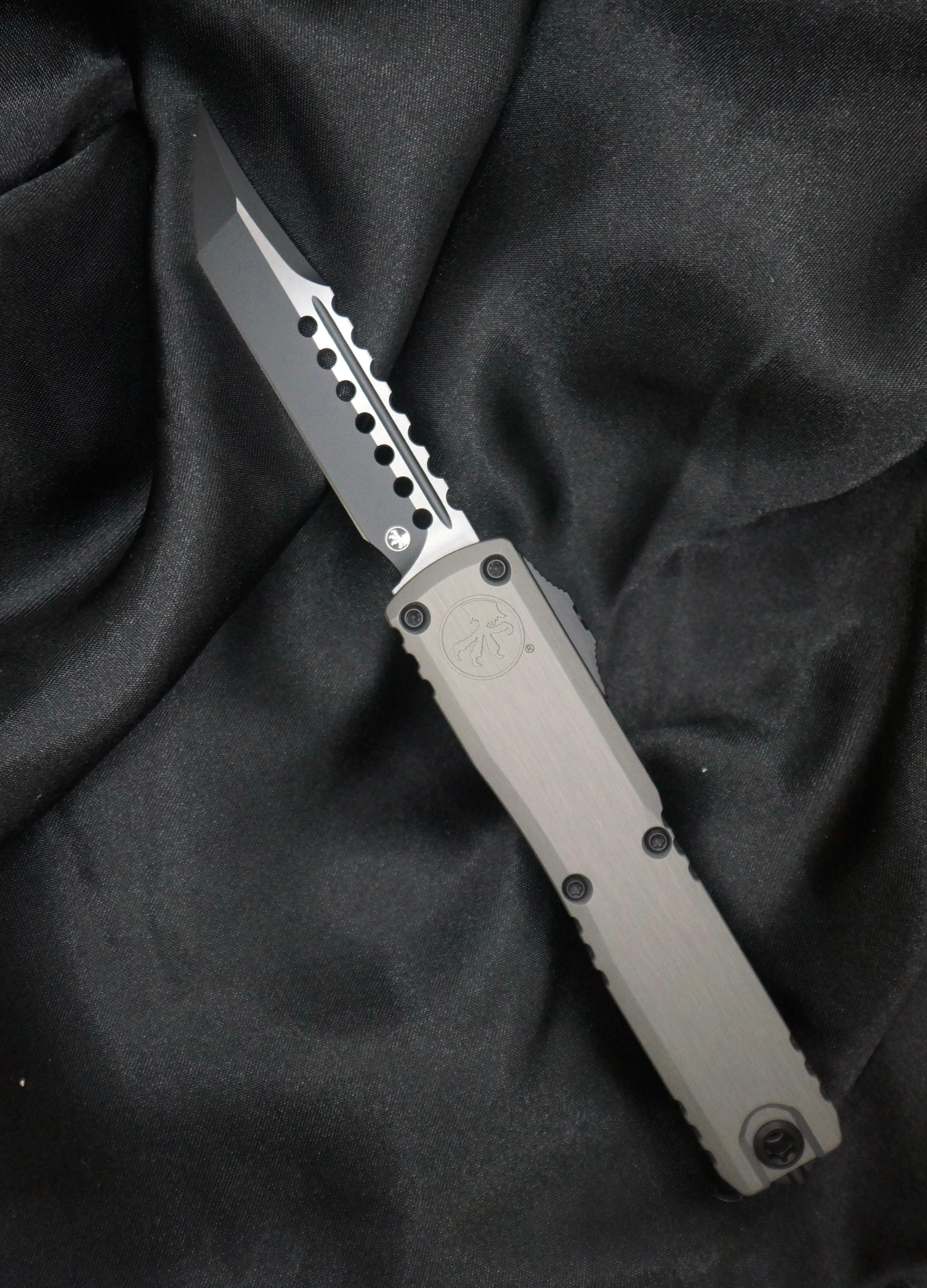 Microtech Ultratech ZBP Hellhound Natural Clear S/E OTF Automatic 3.5 inches | 10000588